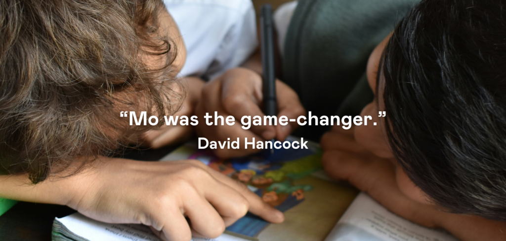 David Hancock, managing director of British nurseries, called Mo a game changer