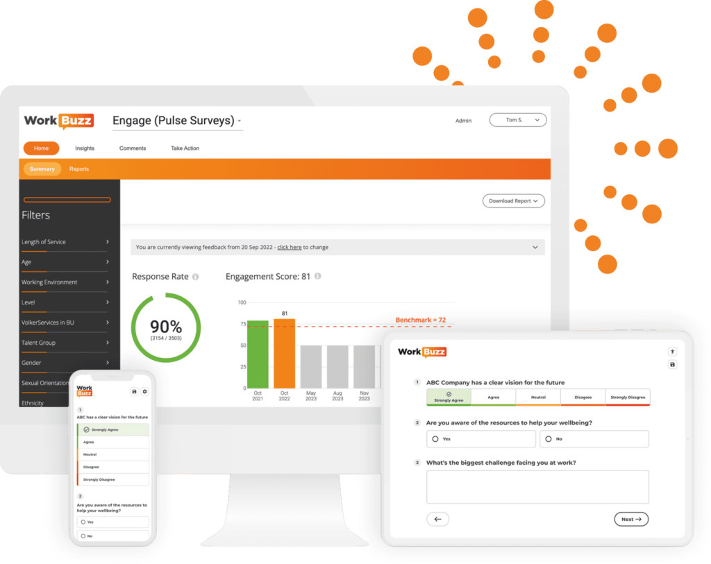 Workbuzz employee engagment software
